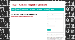 Desktop Screenshot of lgbtarchivesla.org